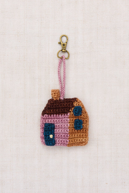 Home Bag Charm - Antique Rose