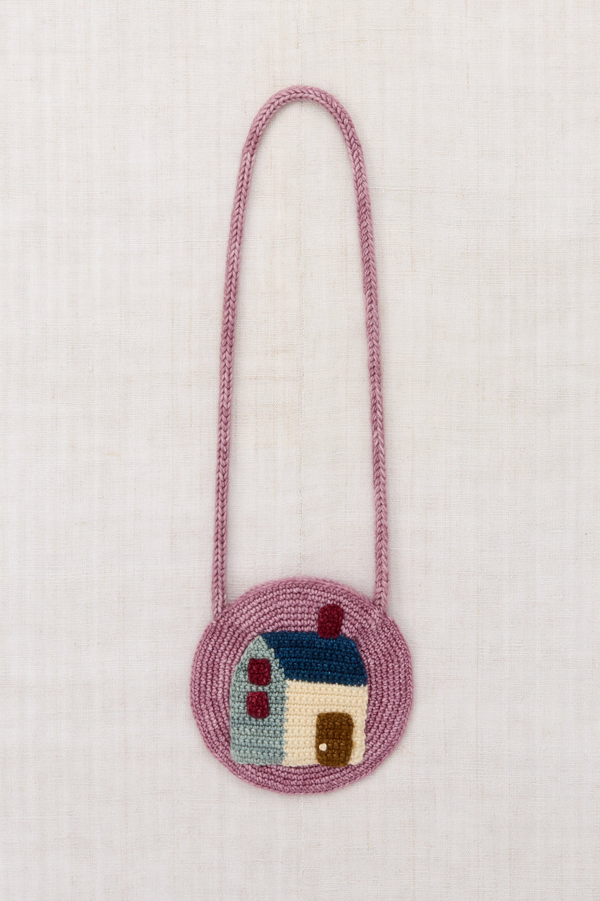 Home Circle Bag - Antique Rose