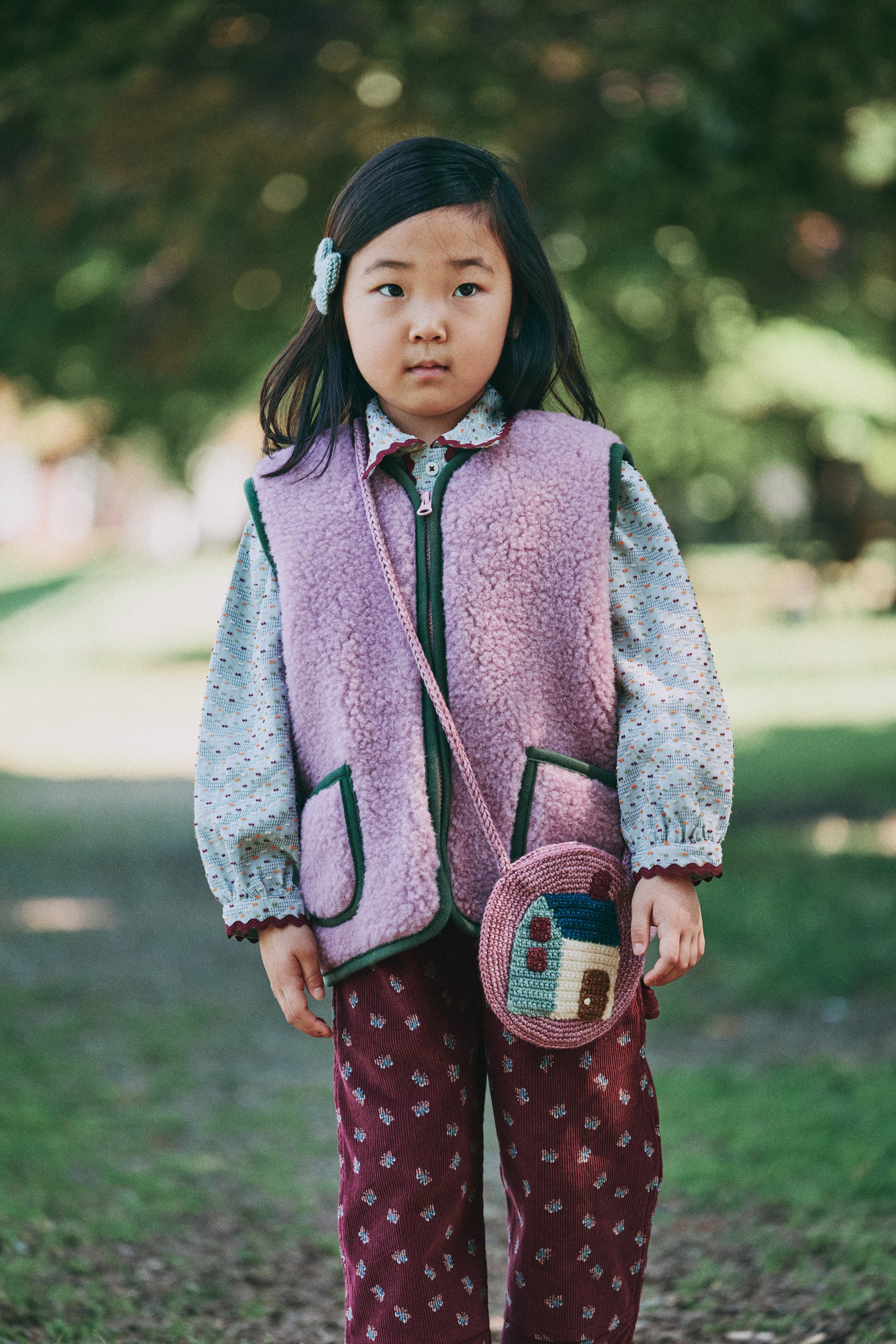 Home Circle Bag - Antique Rose