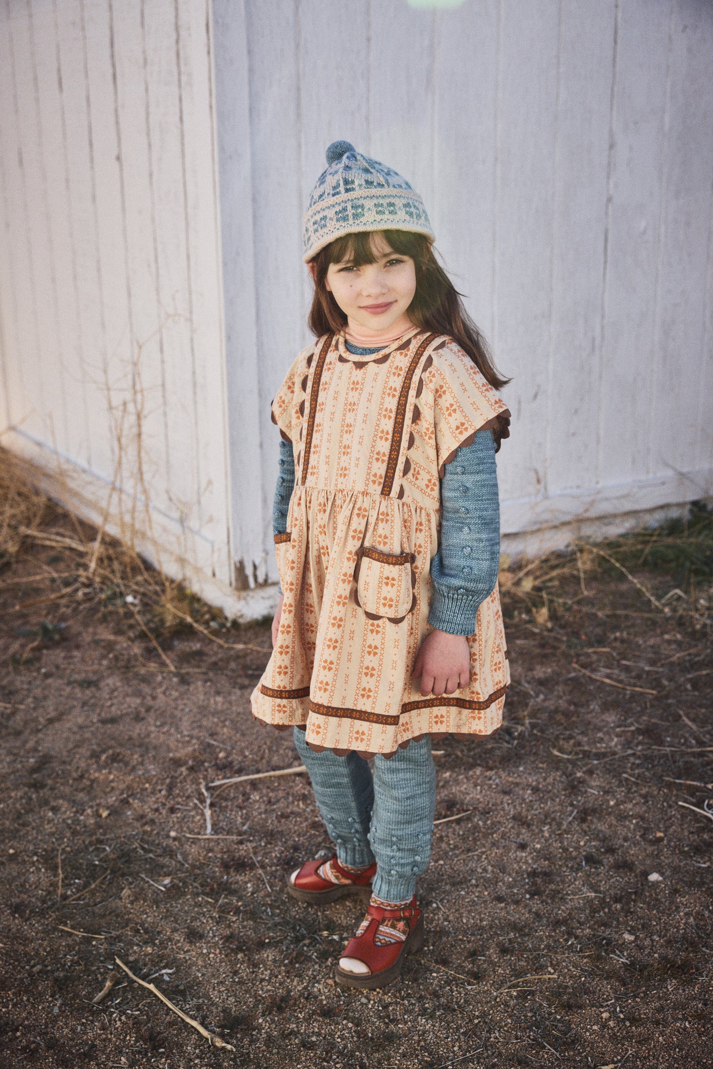 Linear Popcorn Sweater