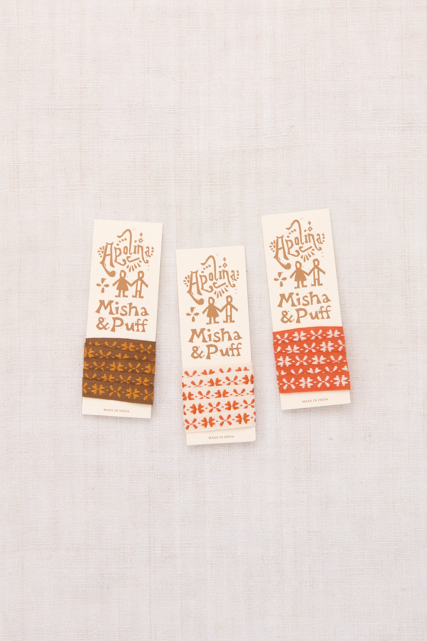 Folk Jacquard Ribbons