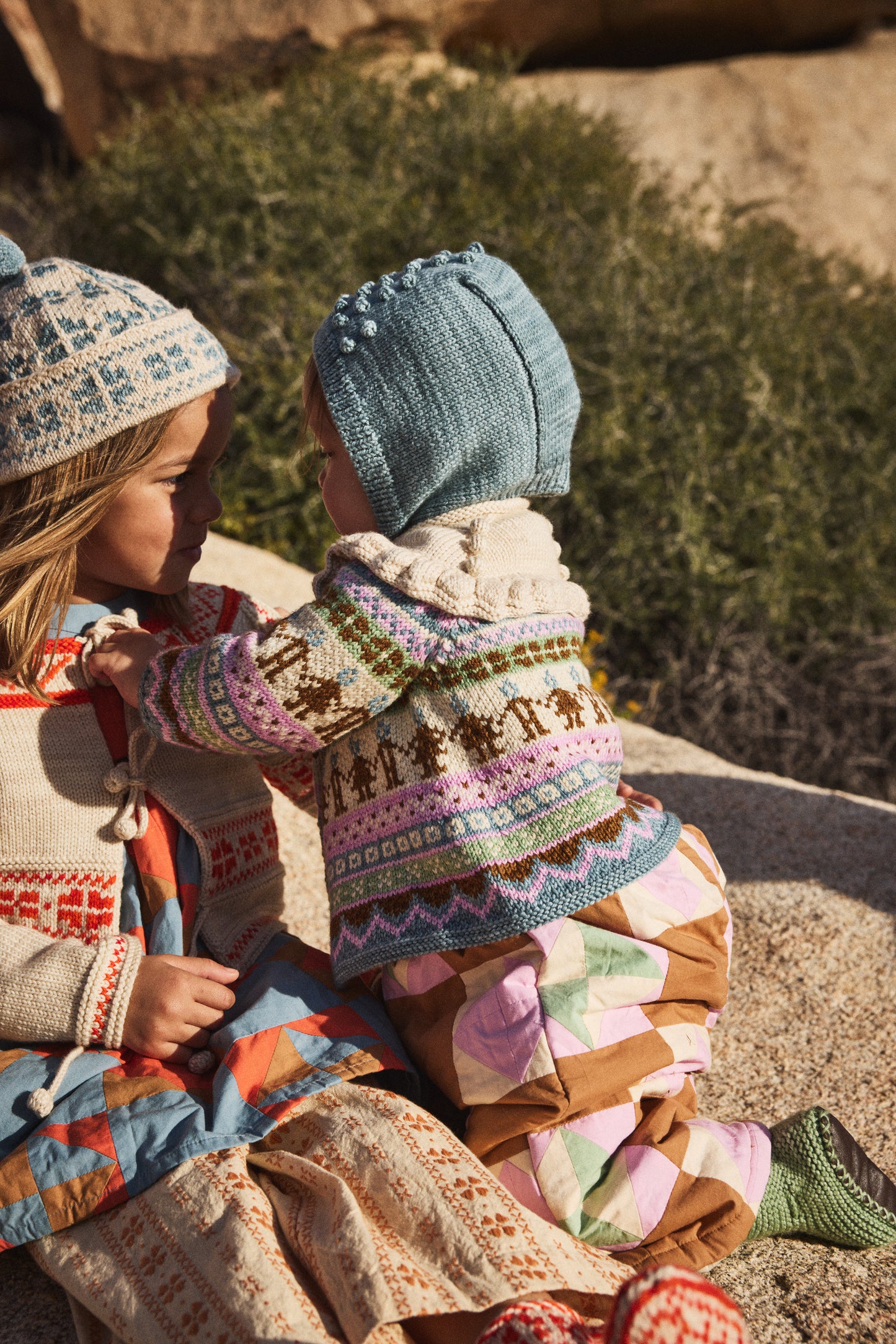 Baby Tammy Quilted Patchwork Trousers