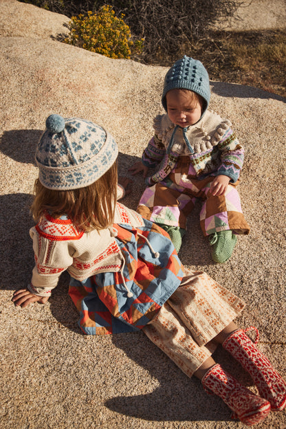 Baby Popcorn Bonnet