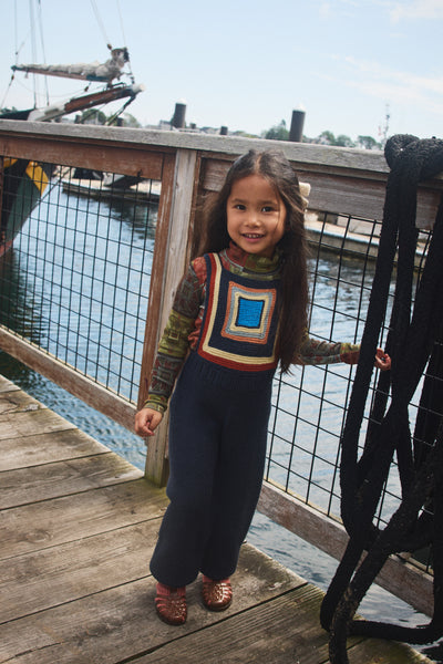 Log Cabin Overall – Misha & Puff