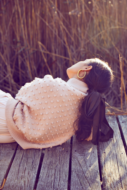 Sweater Knitting Pattern | Popcorn Sweater | Misha & Puff Sweater Knitting Pattern | Popcorn Sweater | Misha & Puff
