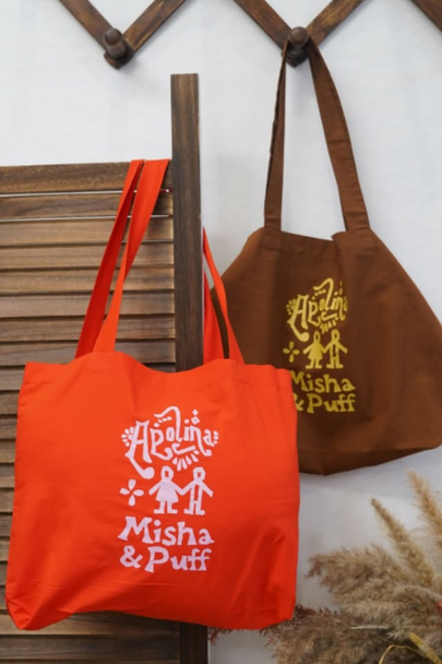 Apolina Tote Bag x Misha & Puff