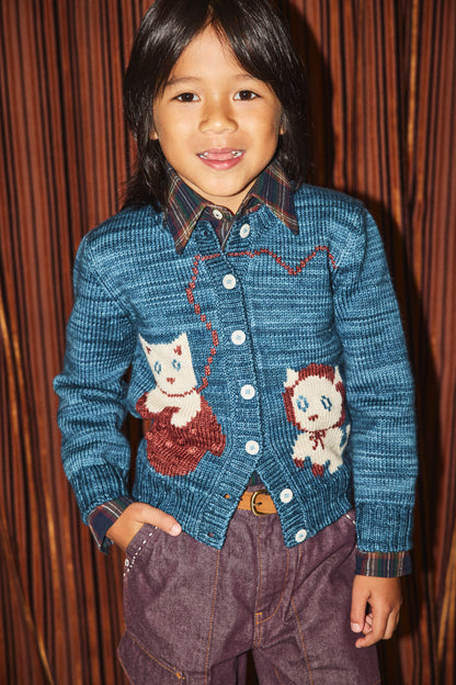 Three Little Kittens Cardigan