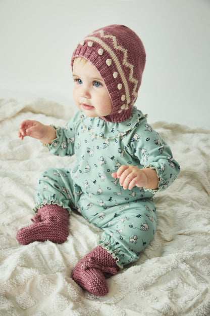 Baby Zig Zag Bonnet