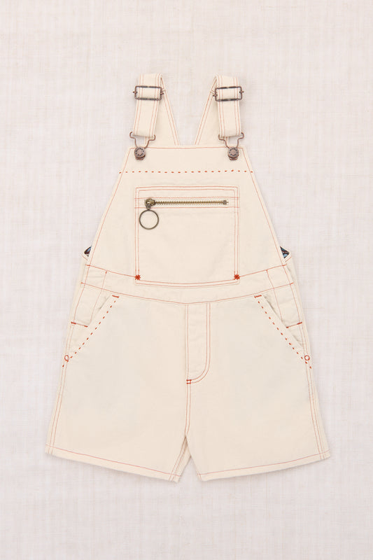 Zip Overall Shorts