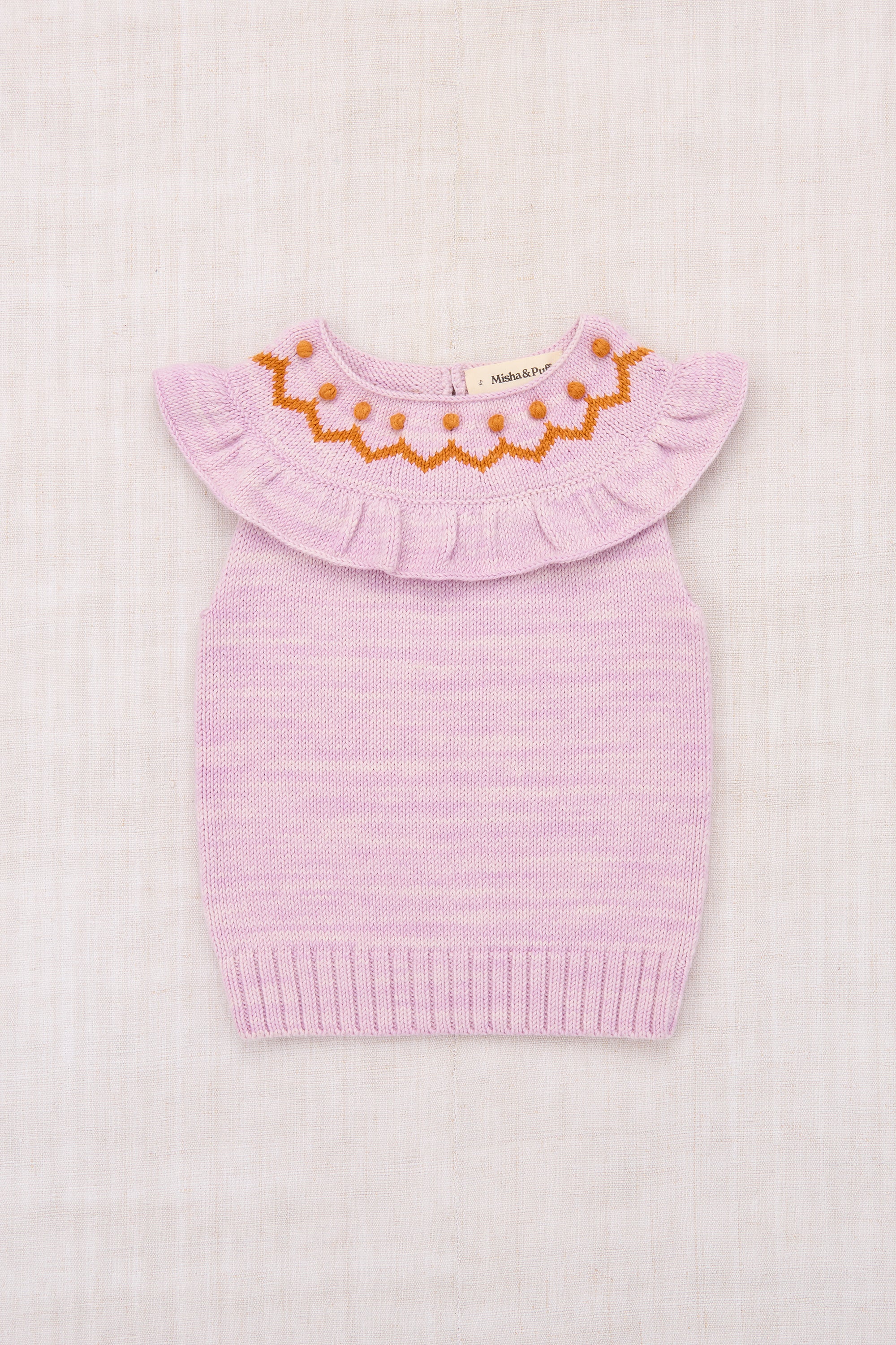 Zig Zag Ruffle Tank – Misha & Puff