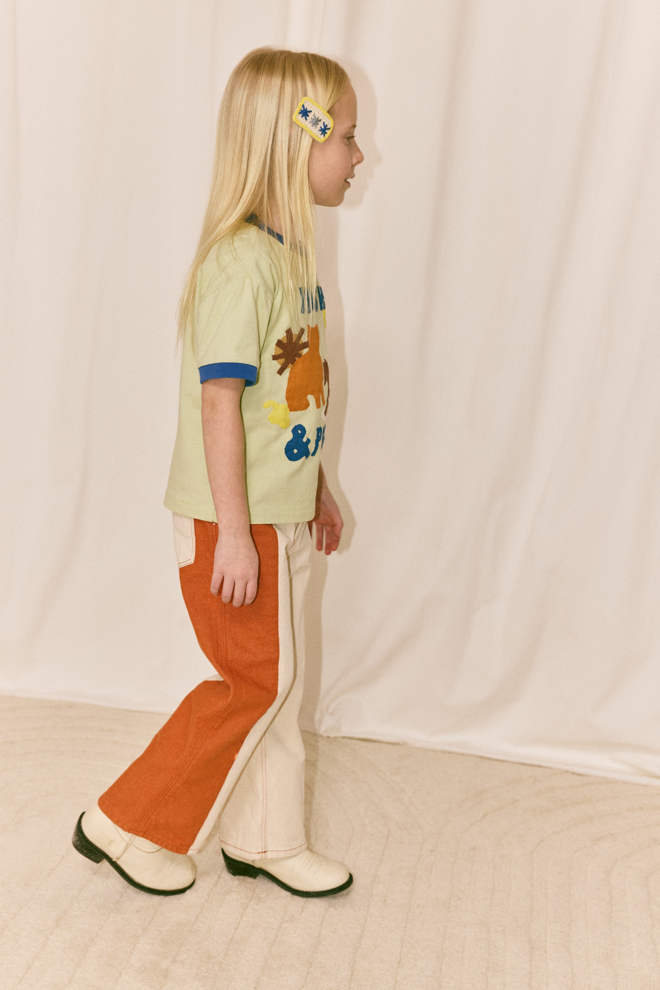Pasture Appliqué Tee – Misha & Puff