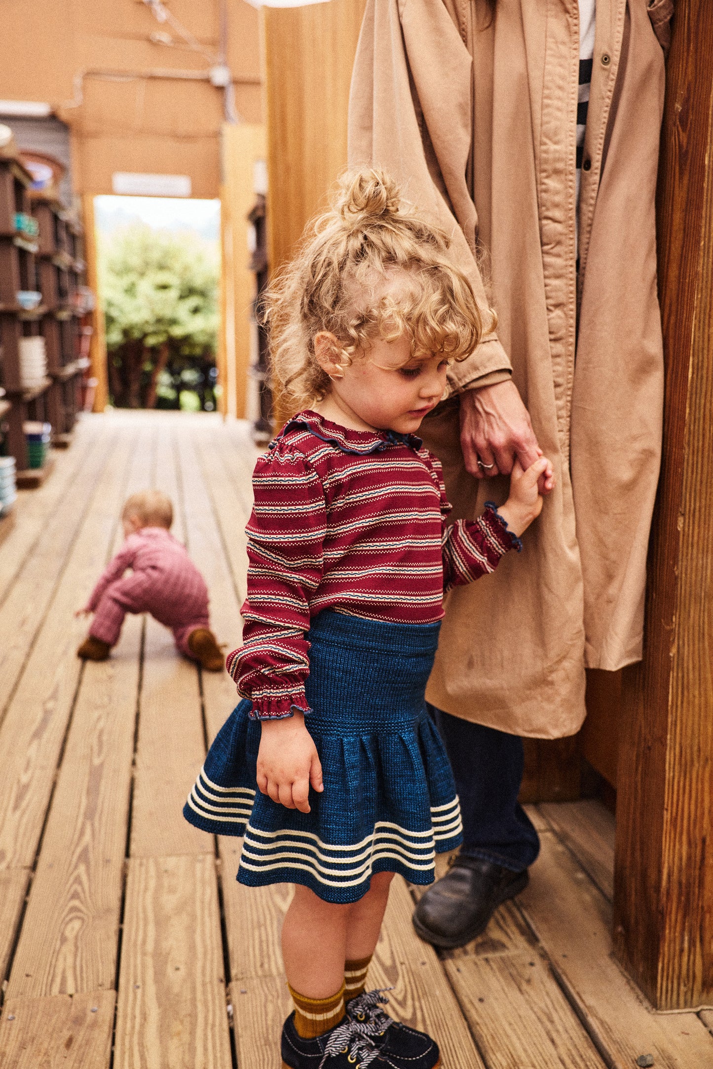 Judy Skirt - Marine Blue