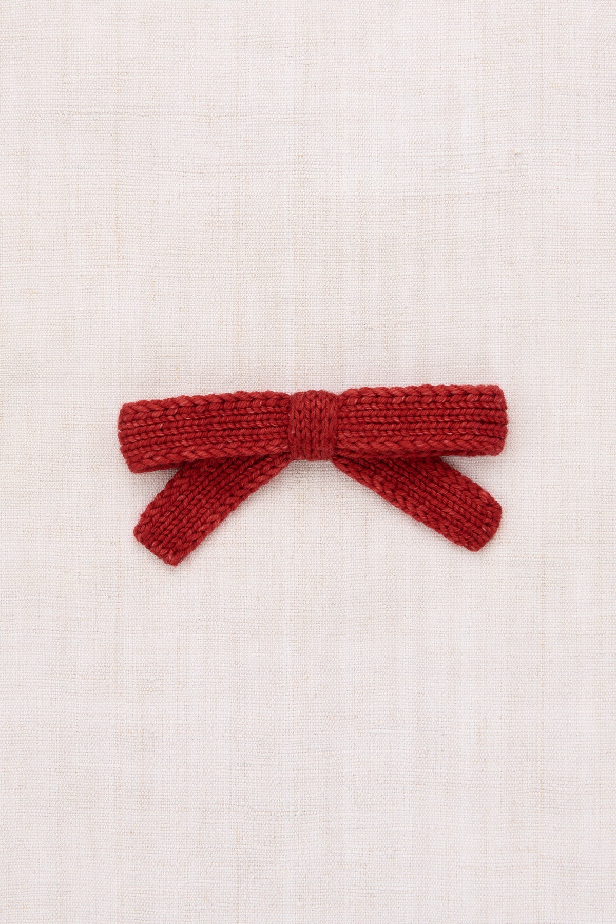 Jumbo Goldie Bow - Garnet