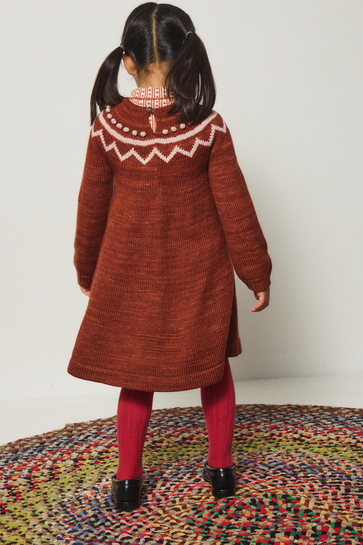 Junior Scout Top - Candyfloss Little House Floral