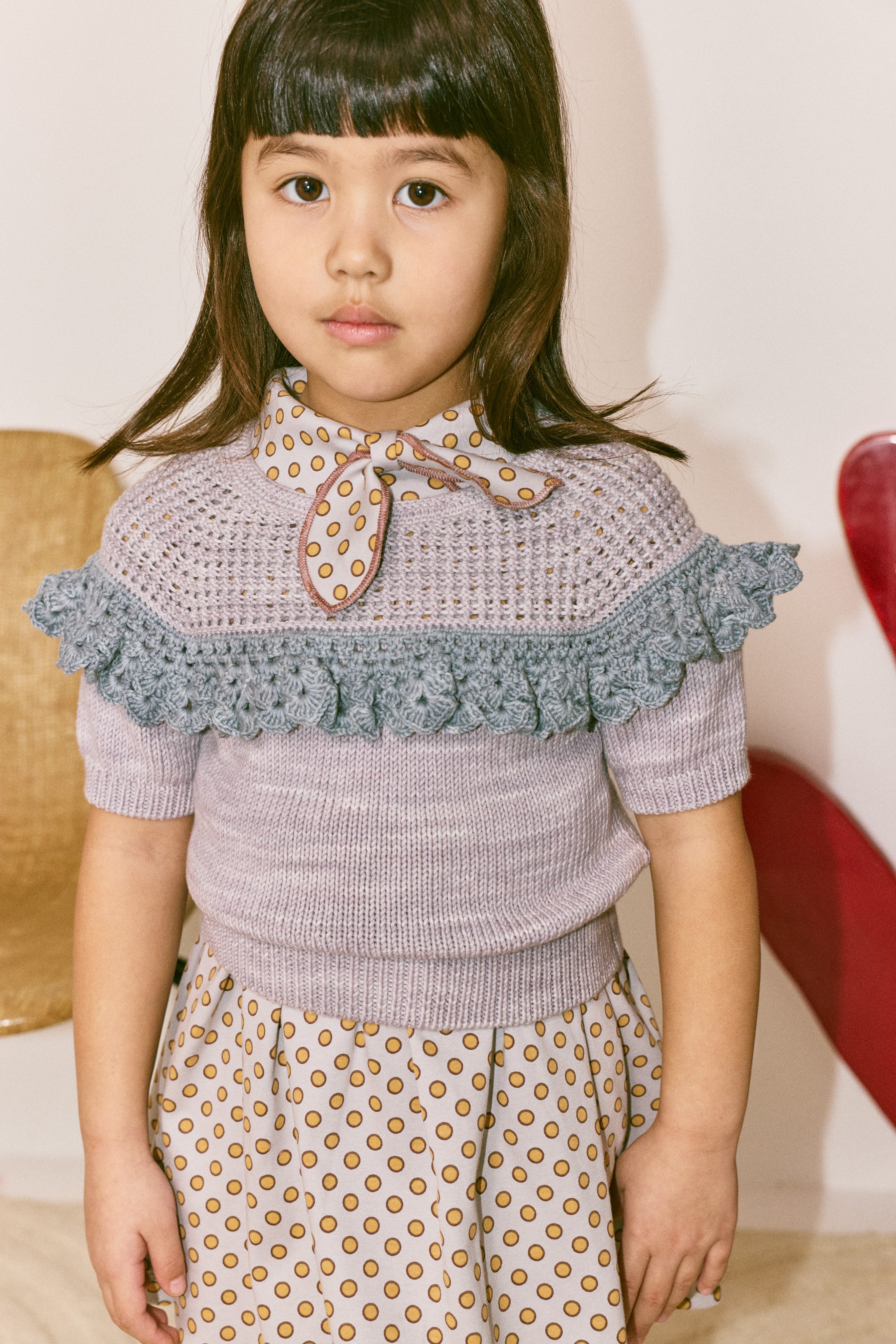 トップス Misha & Puff Crochet Joya Top 6Y Crochet Joya Top – Misha & Puff