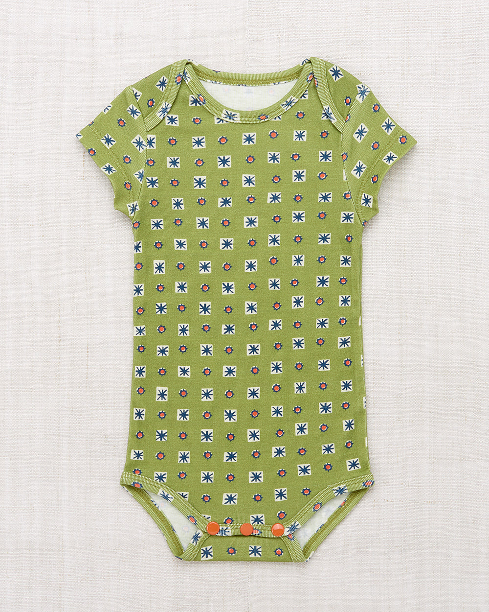 Baby Short Sleeve Lap Onesie