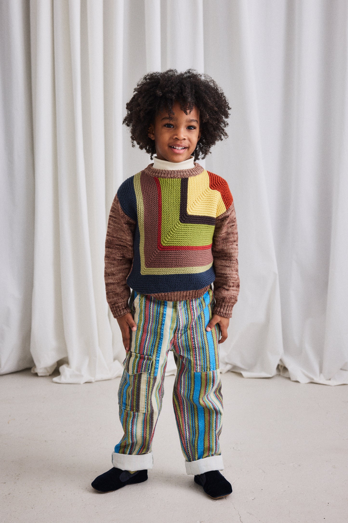 Big Mitered Square Sweater