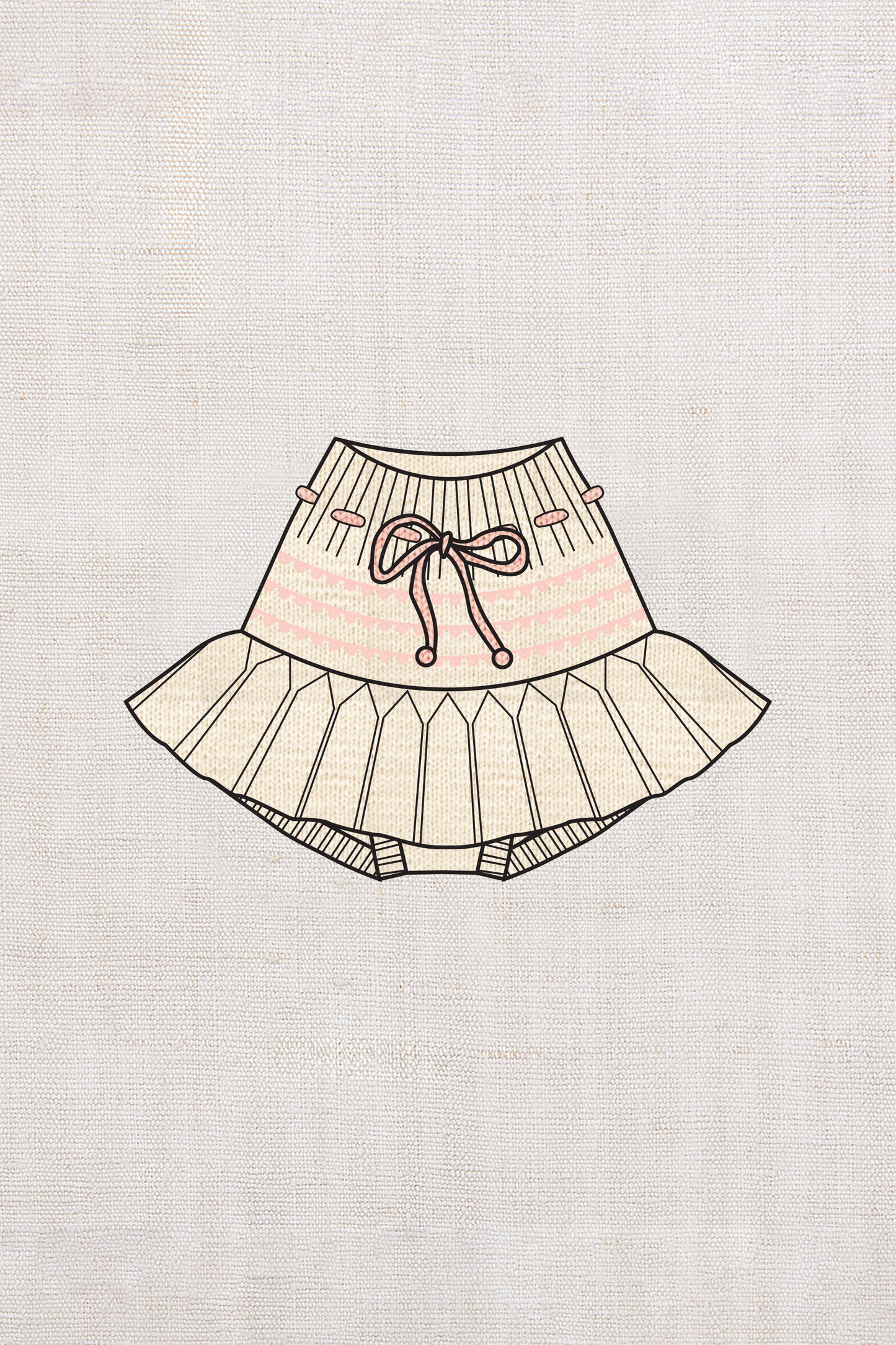 String of Bobbles Skirt