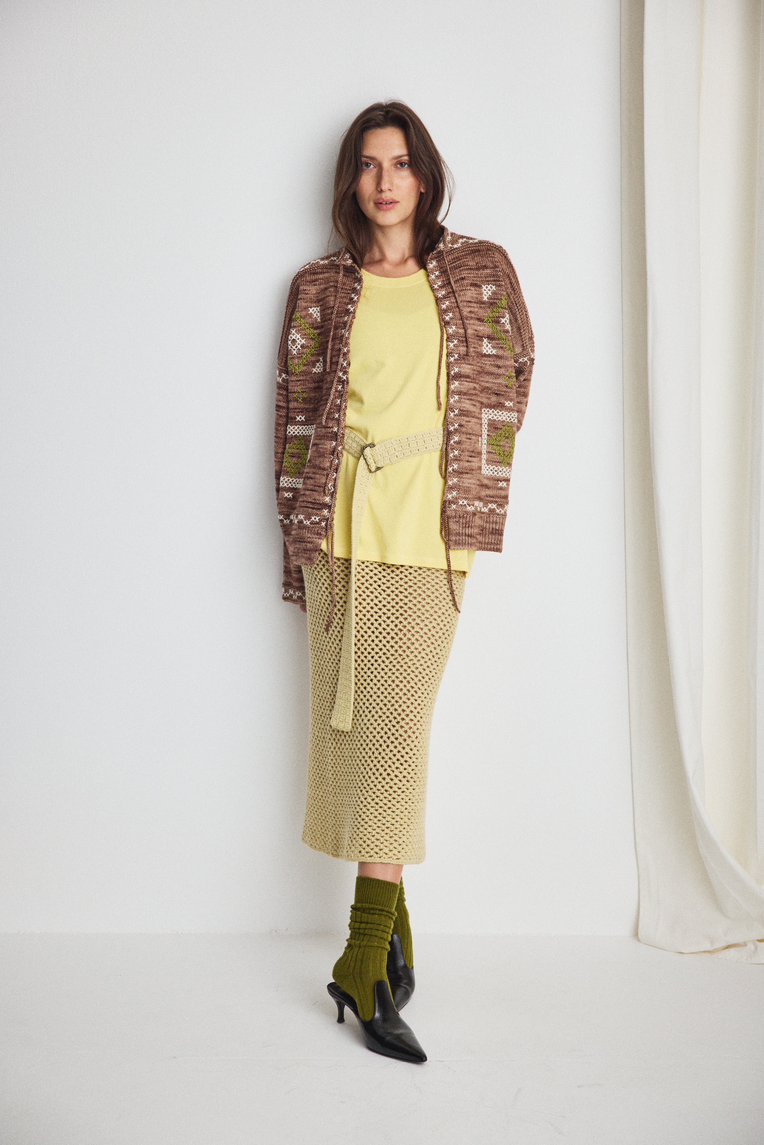 Cross Stitch Bjorn Cardigan – Misha & Puff