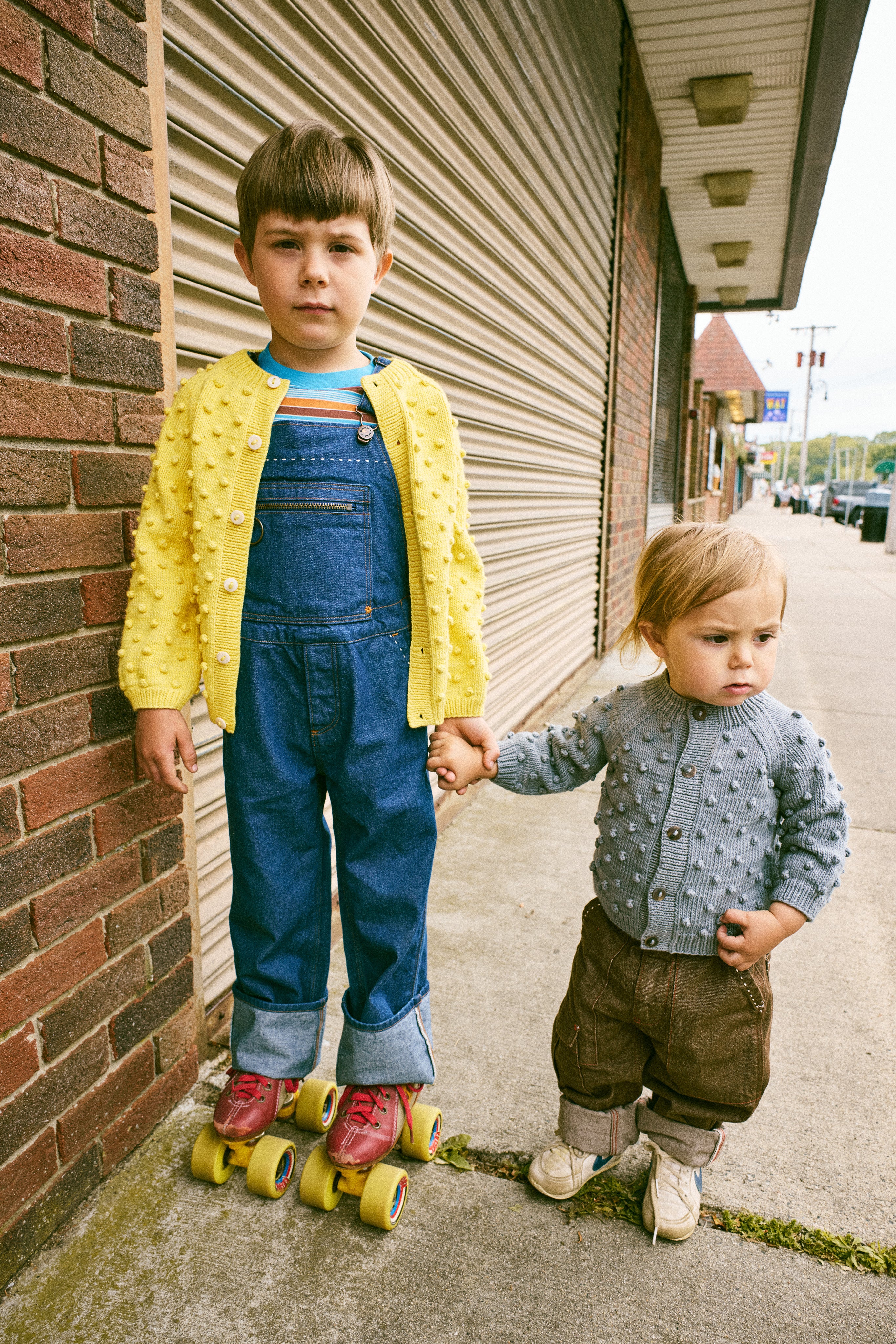 Popcorn Cardigan – Misha & Puff