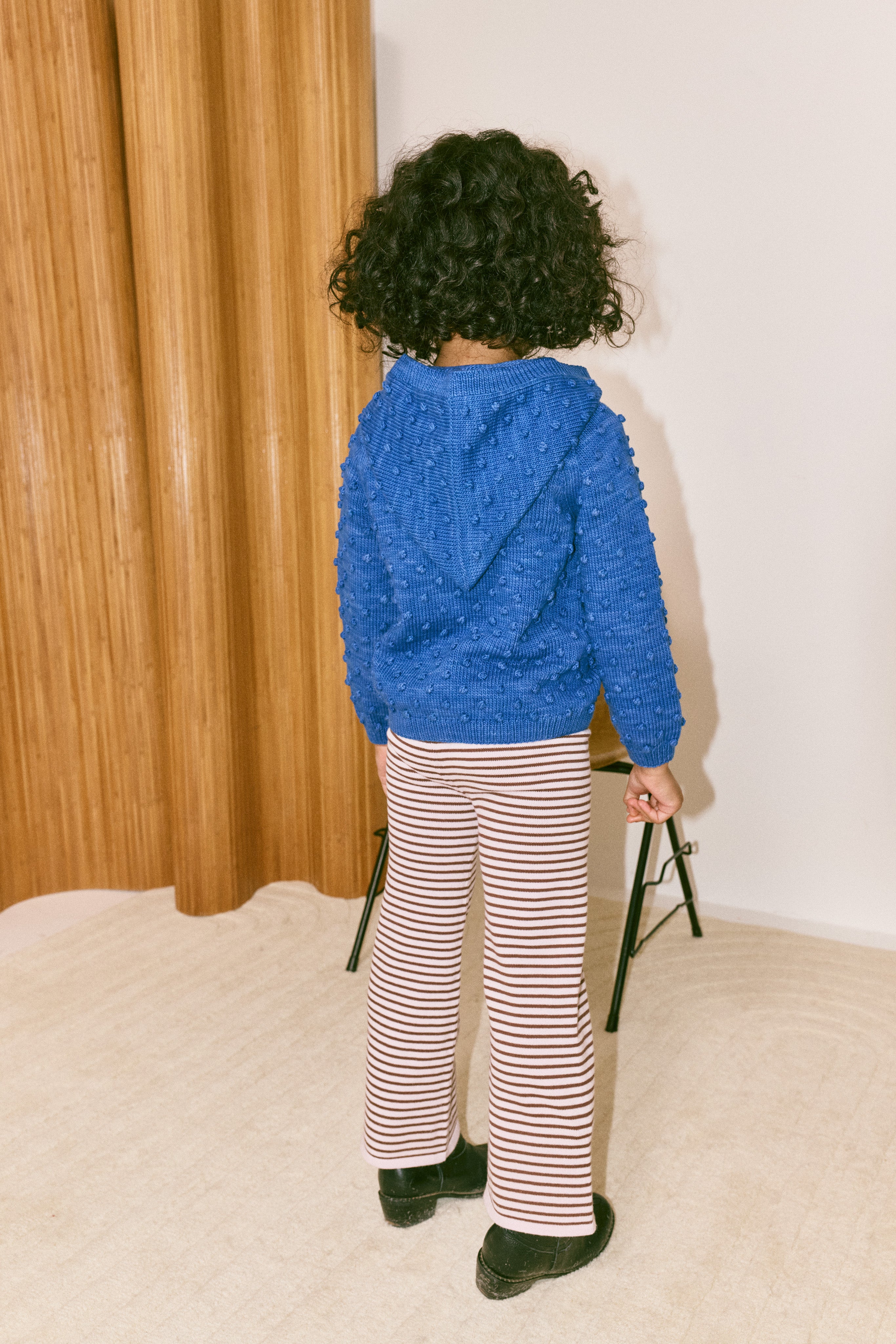 Hooded Popcorn Cardigan – Misha & Puff