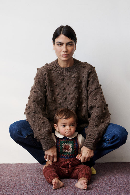 Puff Popcorn Sweater