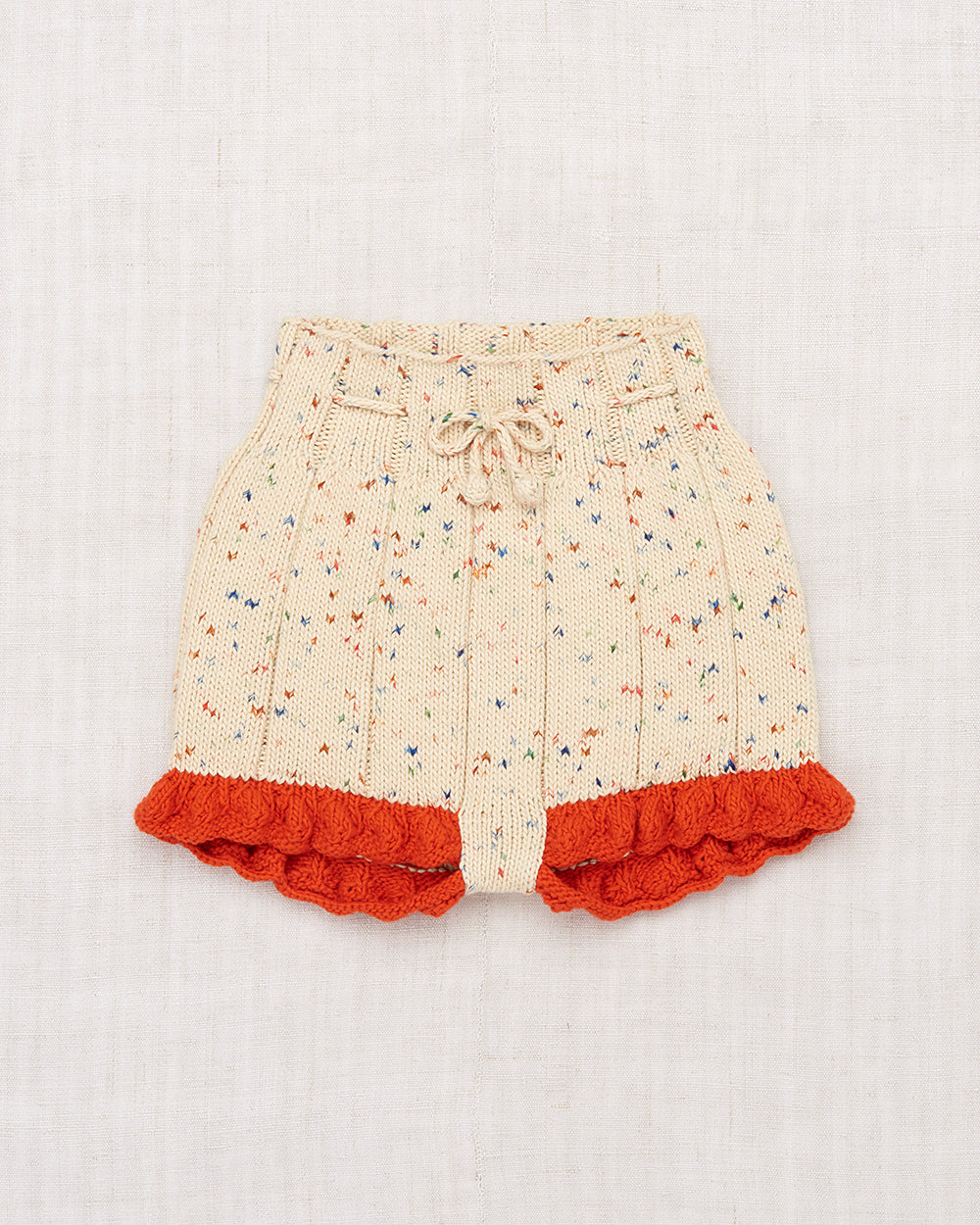 Scallop Hem Shorts