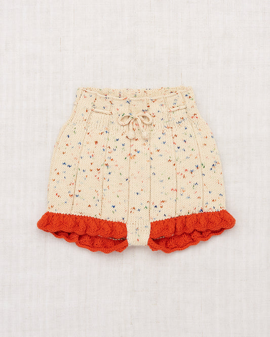 Scallop Hem Shorts