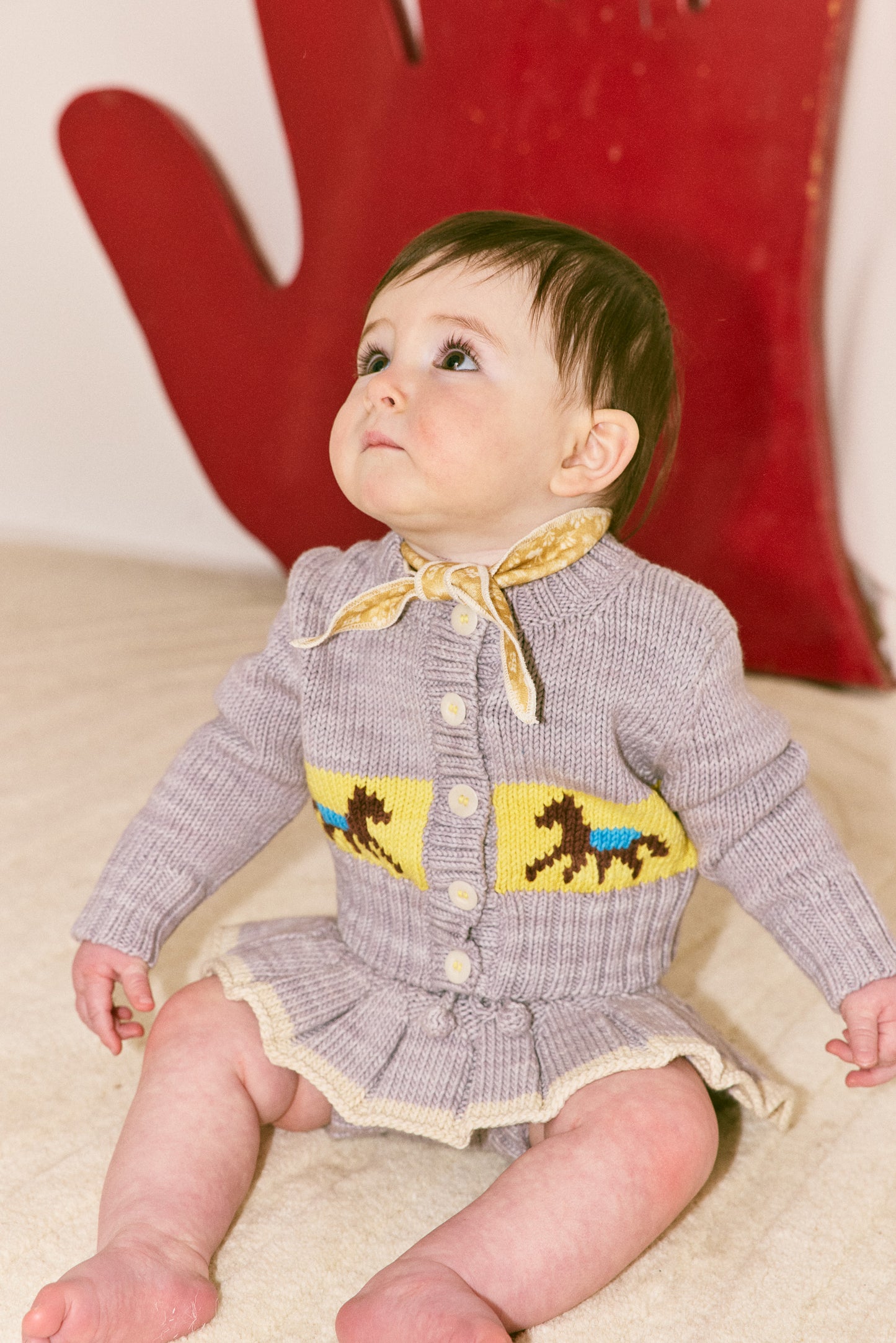 Baby Horse Trot Cardigan
