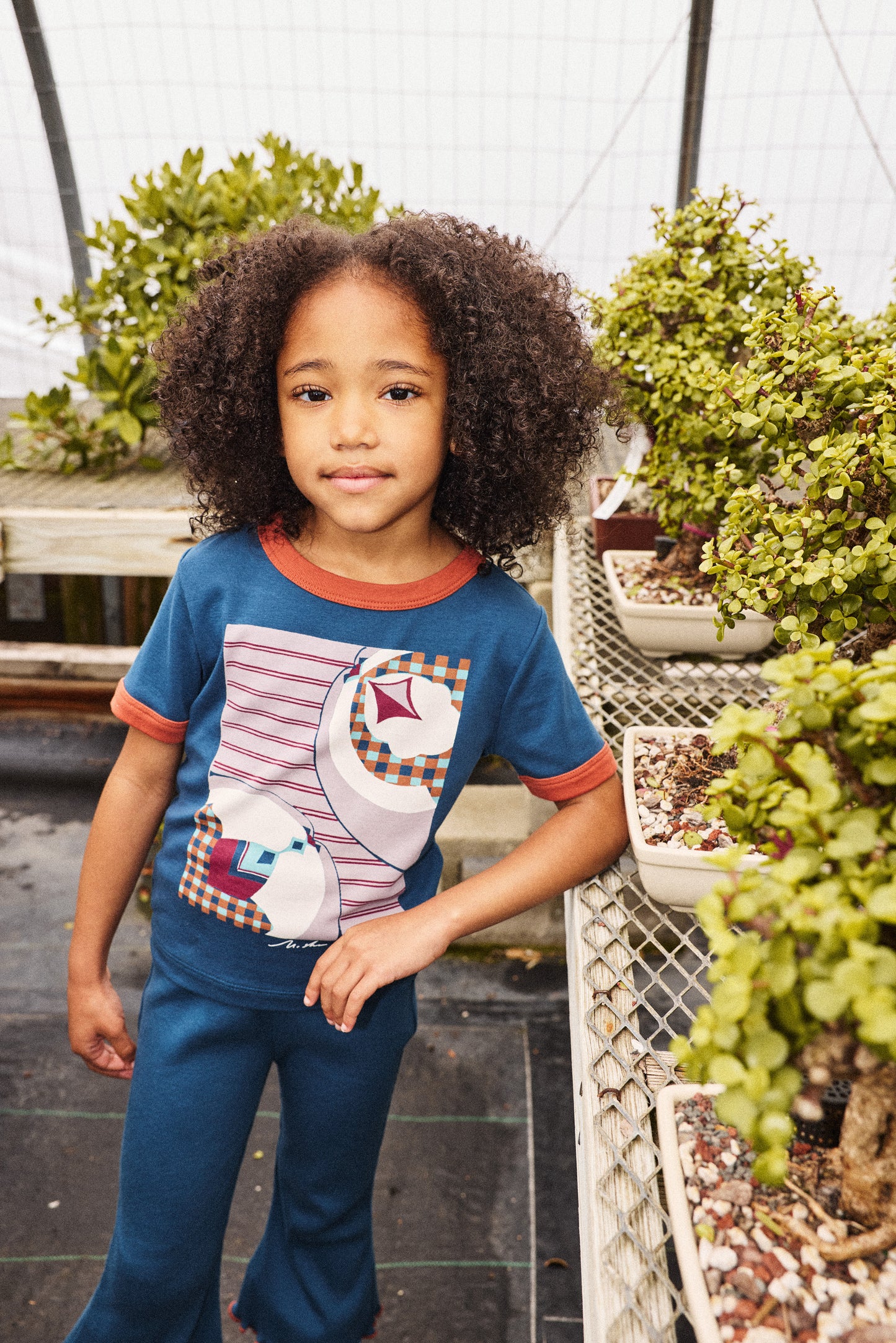 Kaito Ringer Tee - Marine Blue