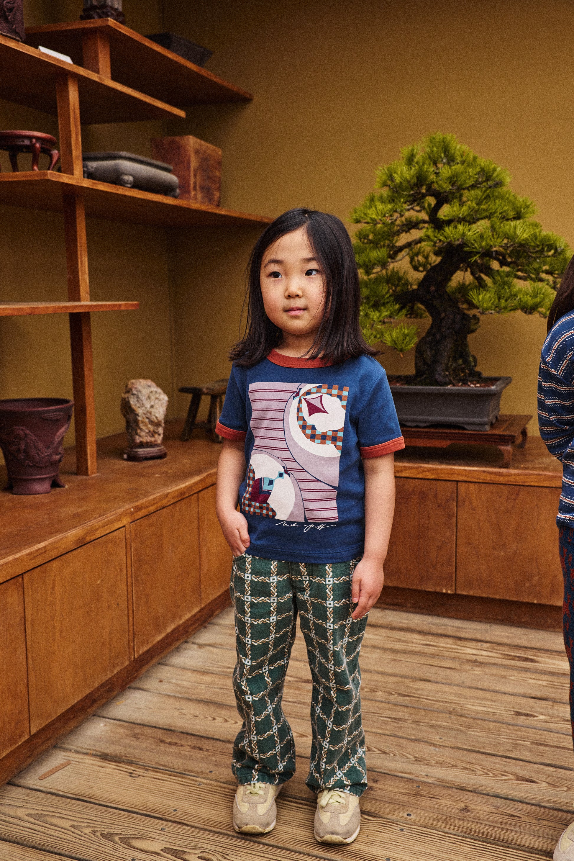 Kaito Ringer Tee - Marine Blue