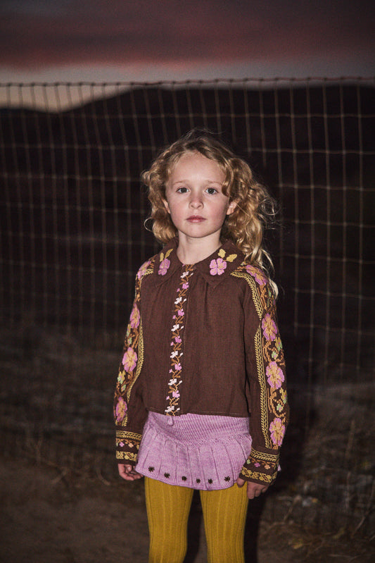 Araminta Embroidered Blouse