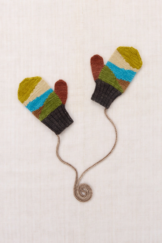 Landscape Mittens - Bark