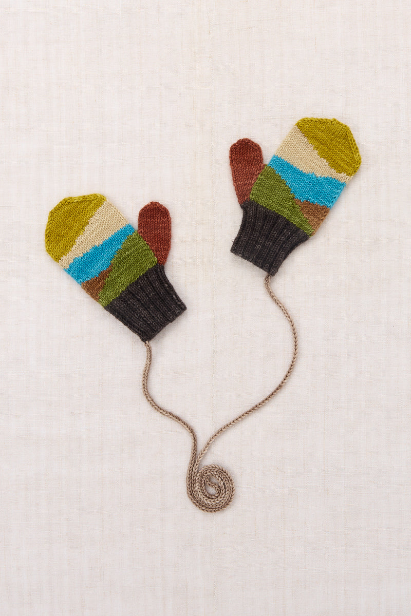 Landscape Mittens - Bark