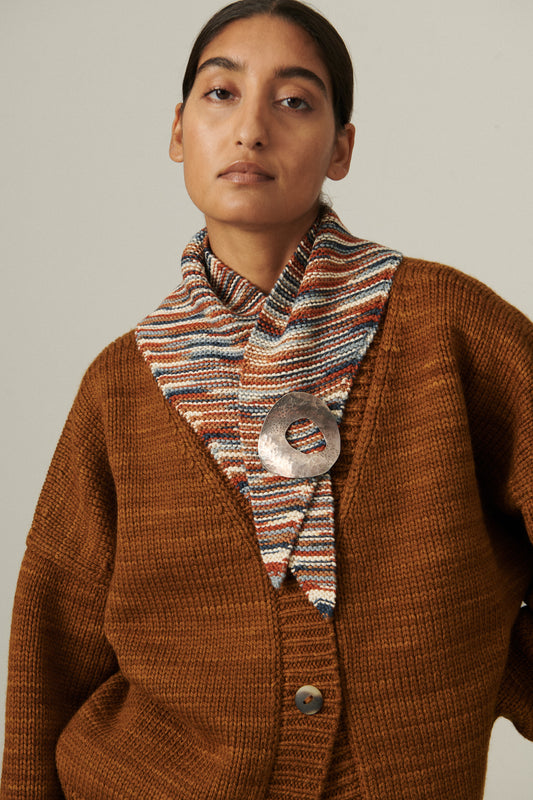 Large Scout Scarf - Neriage Space Dye