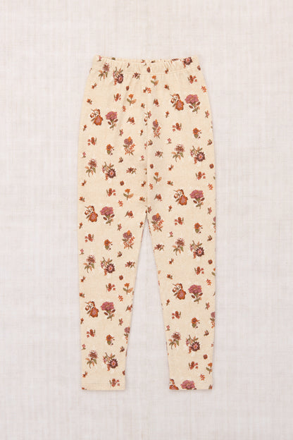 Legging - String/Antique Rose Holyoke Floral
