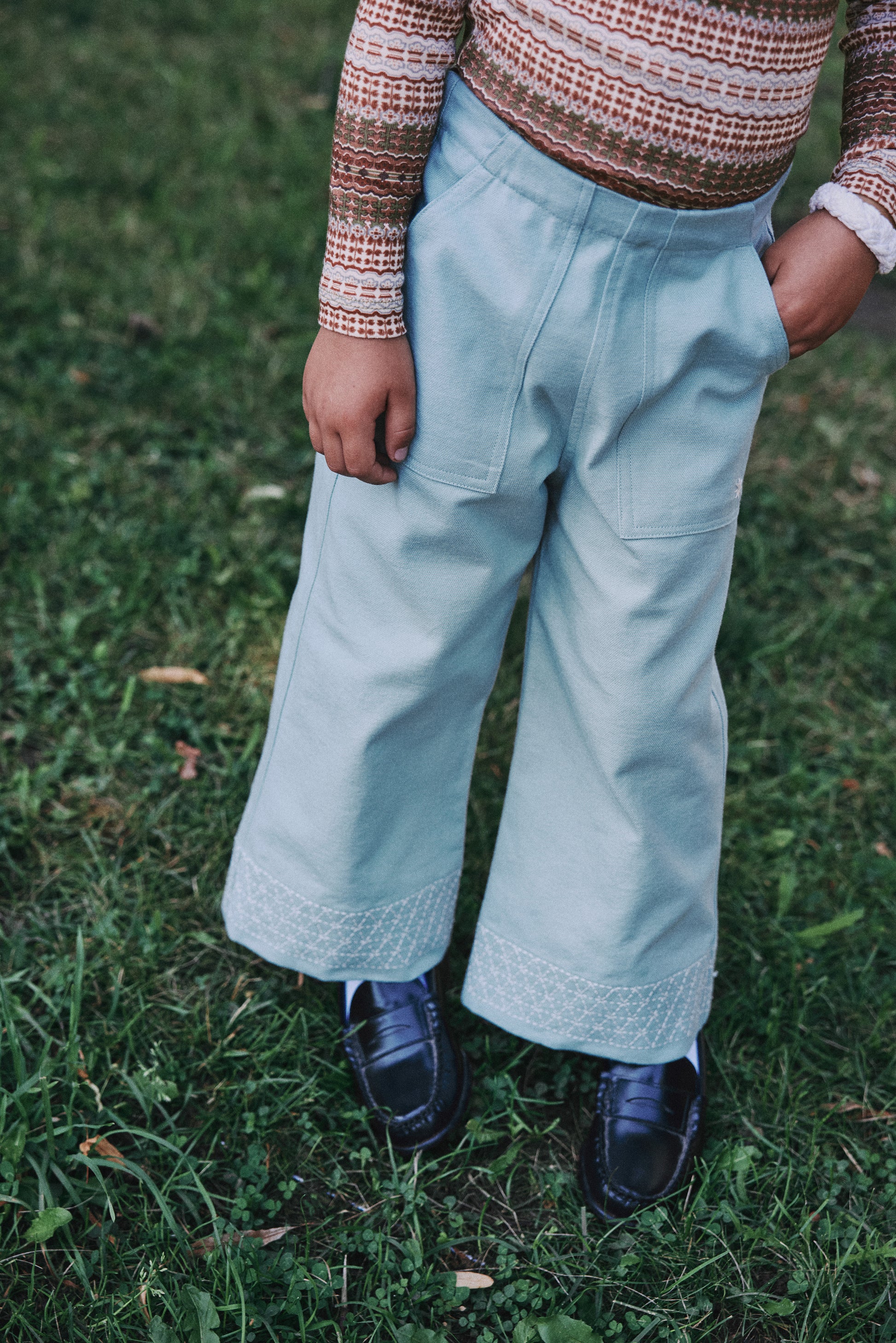 Little Paths Kickstand Pant - Onsen