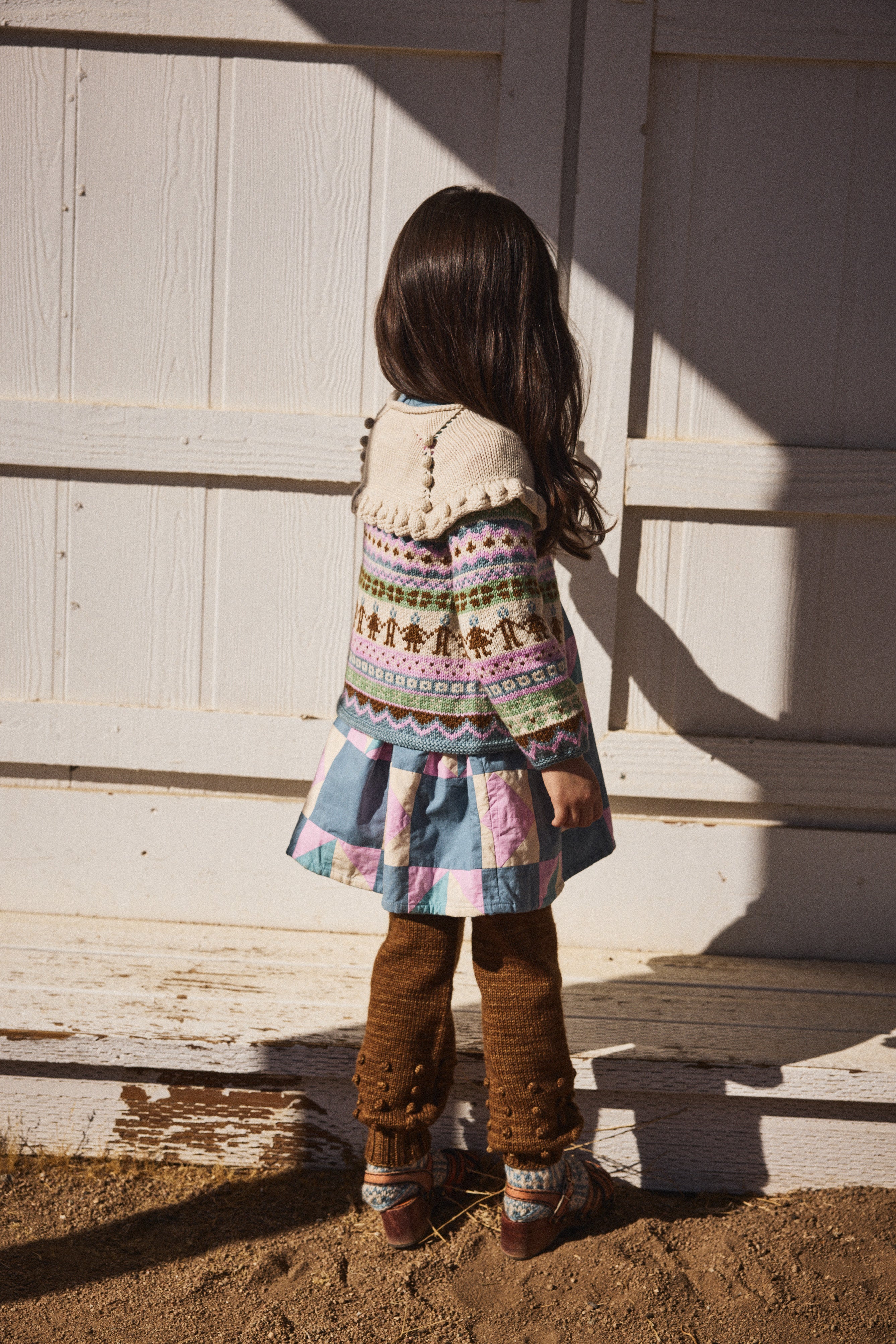 Popcorn Snowy Day Legging – Misha & Puff