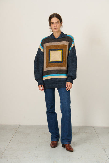 Log Cabin Sweater - Astronomy