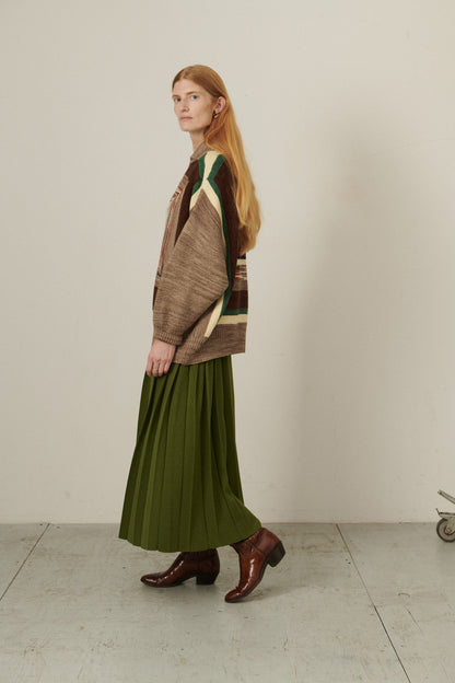 Log Cabin Sweater - Brut