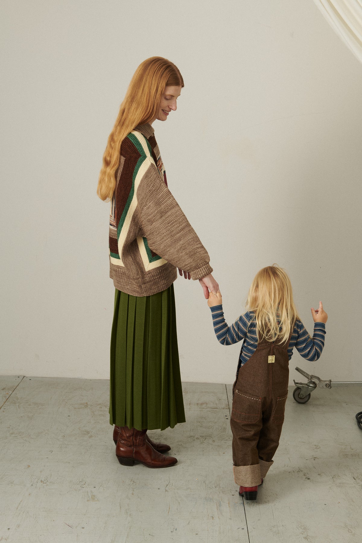 Log Cabin Sweater - Brut