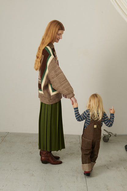 Log Cabin Sweater - Brut