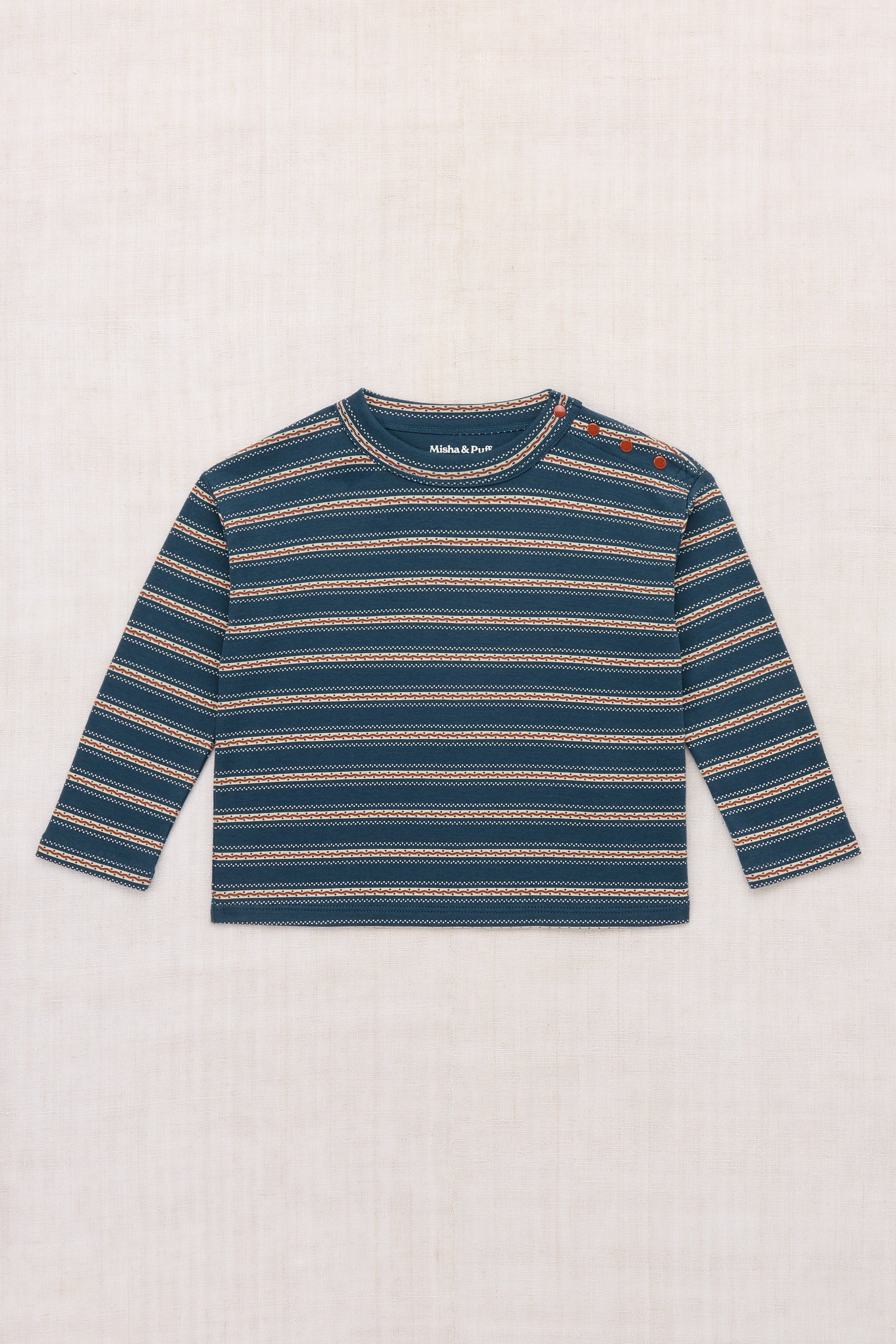 Long Sleeve Boxy Top – Misha & Puff