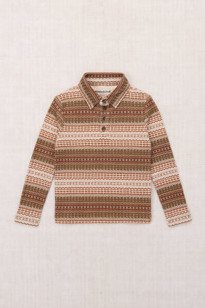 Long Sleeve Polo - Nori Arable