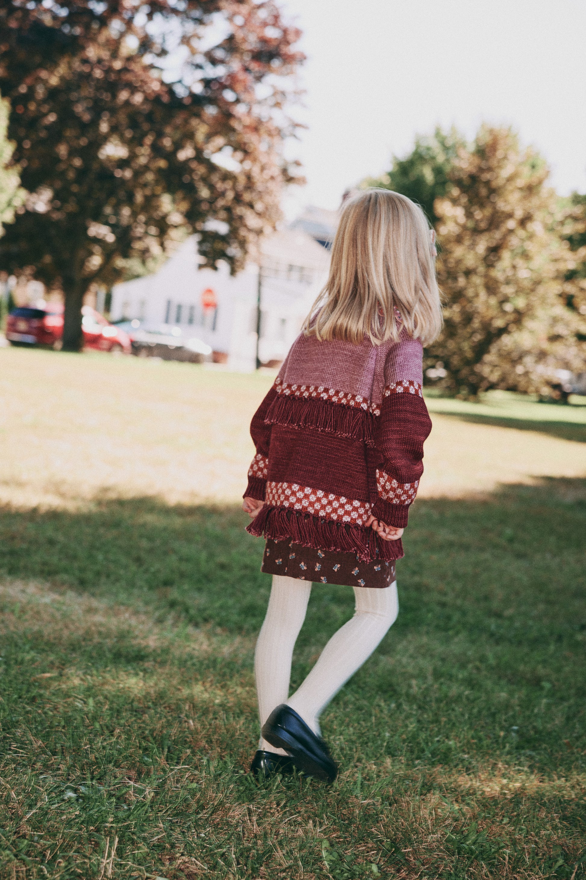 Lore Fringe Jacket - Cambridge
