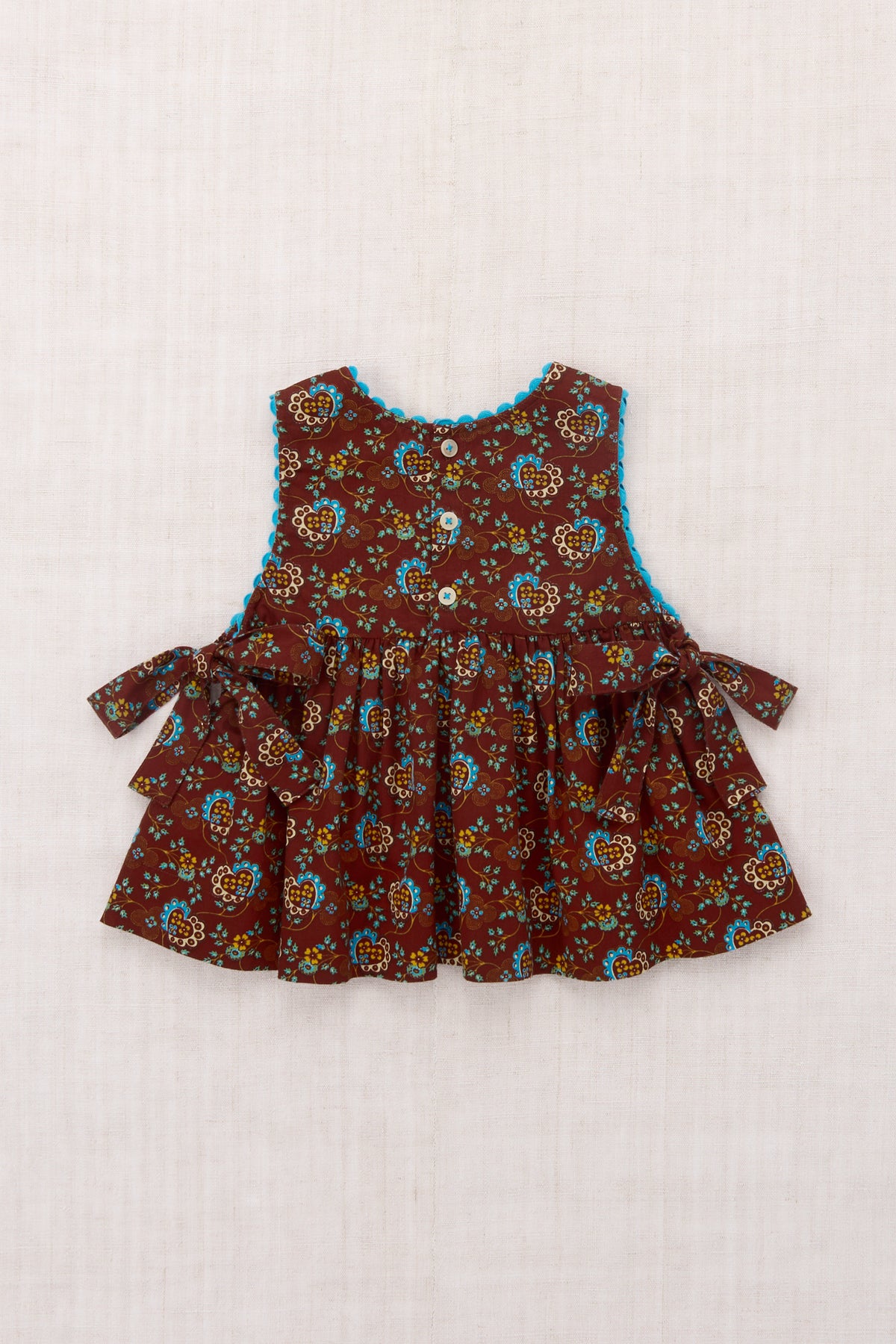 Lottie Top - Cedar Calico Hearts