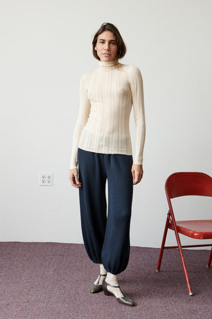 Fluted Lace Top