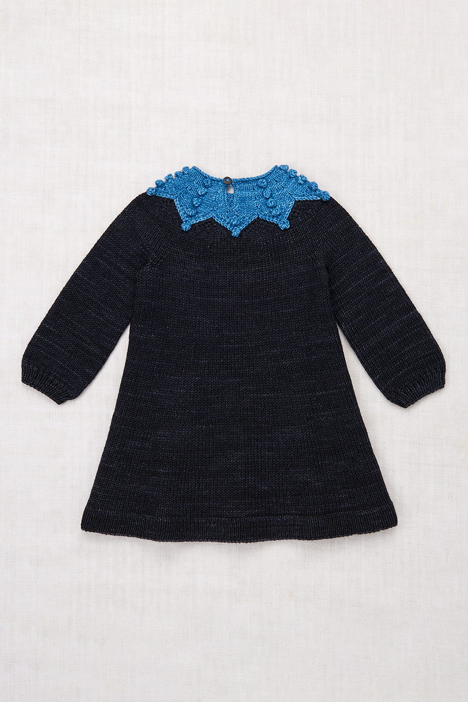 Placed Popcorn Dress