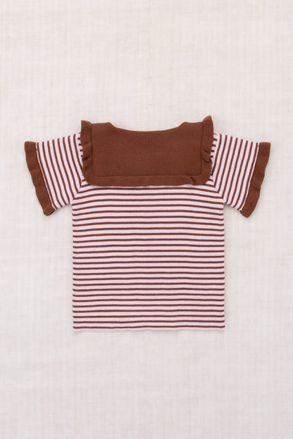 Ruffle Sailor Cardigan