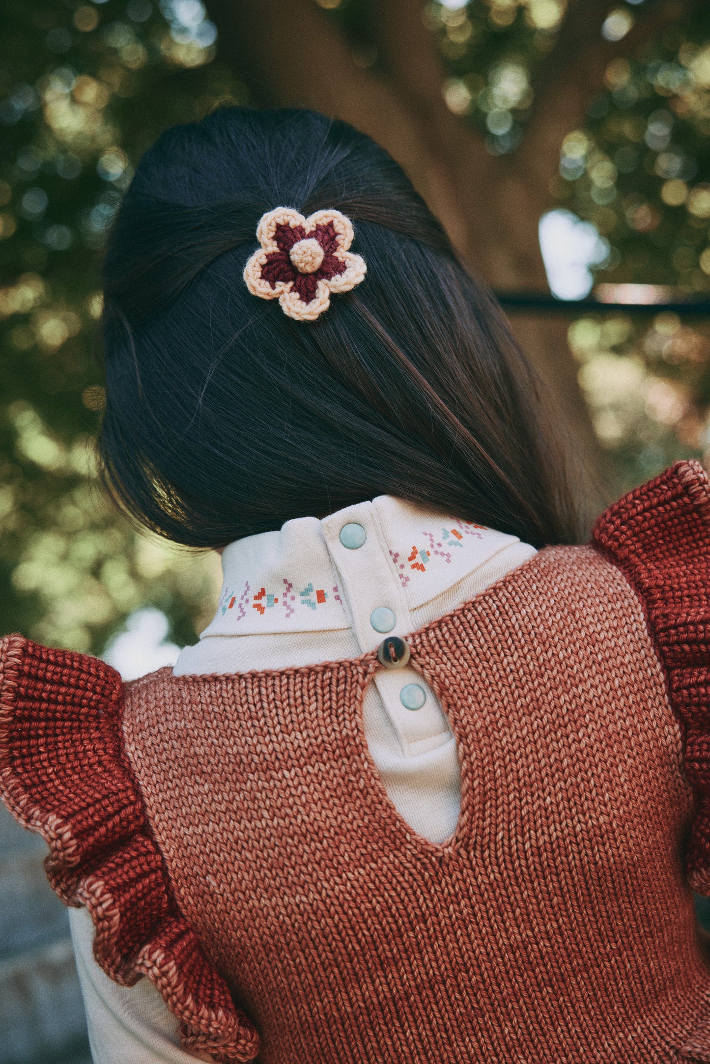 Medium Flower Clip Set - Cambridge